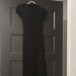 Pull&Bear Classic Black Maxi Dress